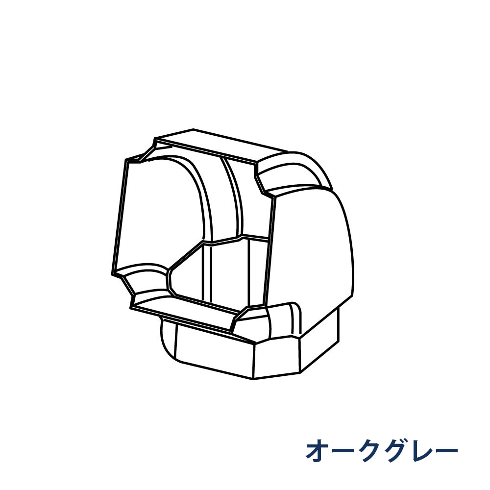 エルボ たてとい30 S30(たて系列部材) 105° KBPD562K オークグレー 雨どい パナソニック 高耐候仕様