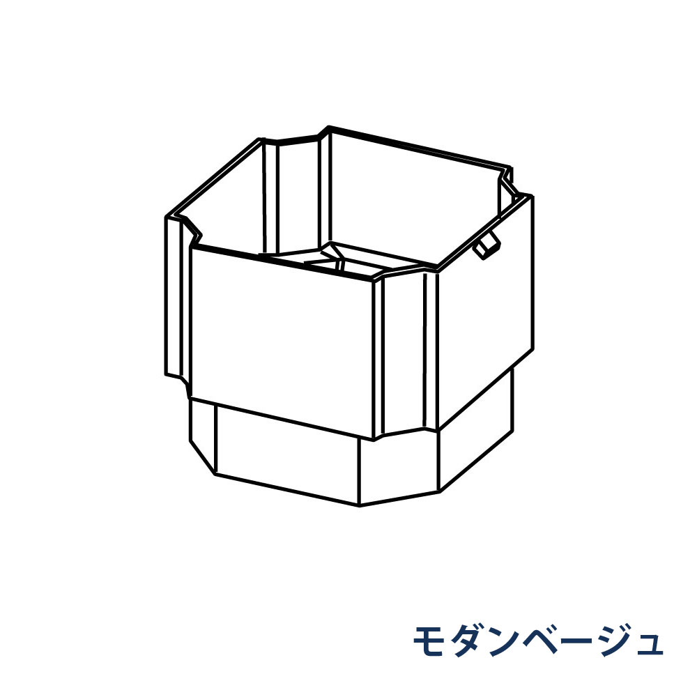 たて継手 たてとい30 S30(たて系列部材)  KBPX860K モダンベージュ 雨どい パナソニック 高耐候仕様