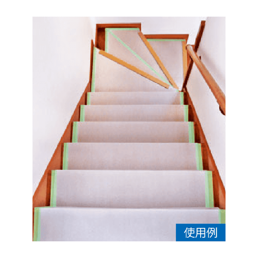 ろくはら階段 直用 養生材【ケース販売】16枚入 N47-011 ラミネート加工 耐水性 エムエフ (法人限定)