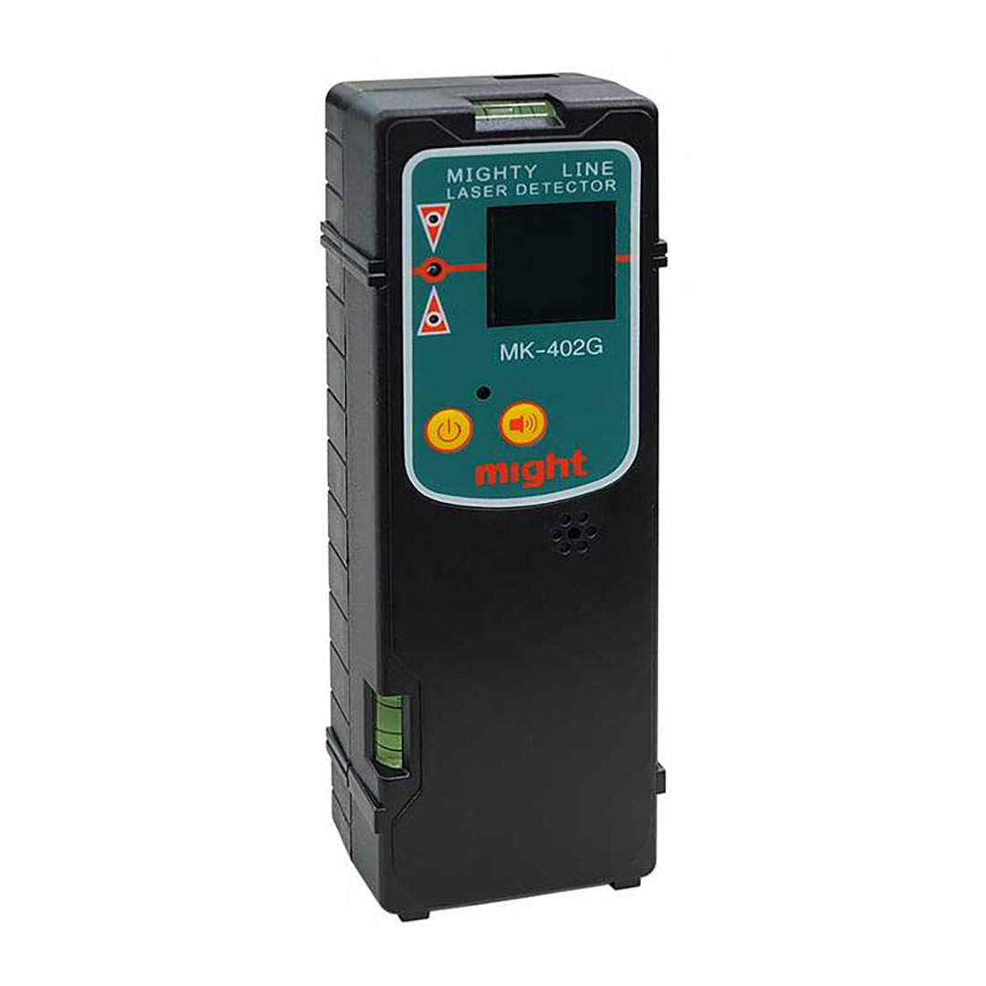高輝度グリーンレーザー墨出器 水平全周(水平4方向・縦4方向)本体＋受光器セット マイト工業 MGL-441GP-R