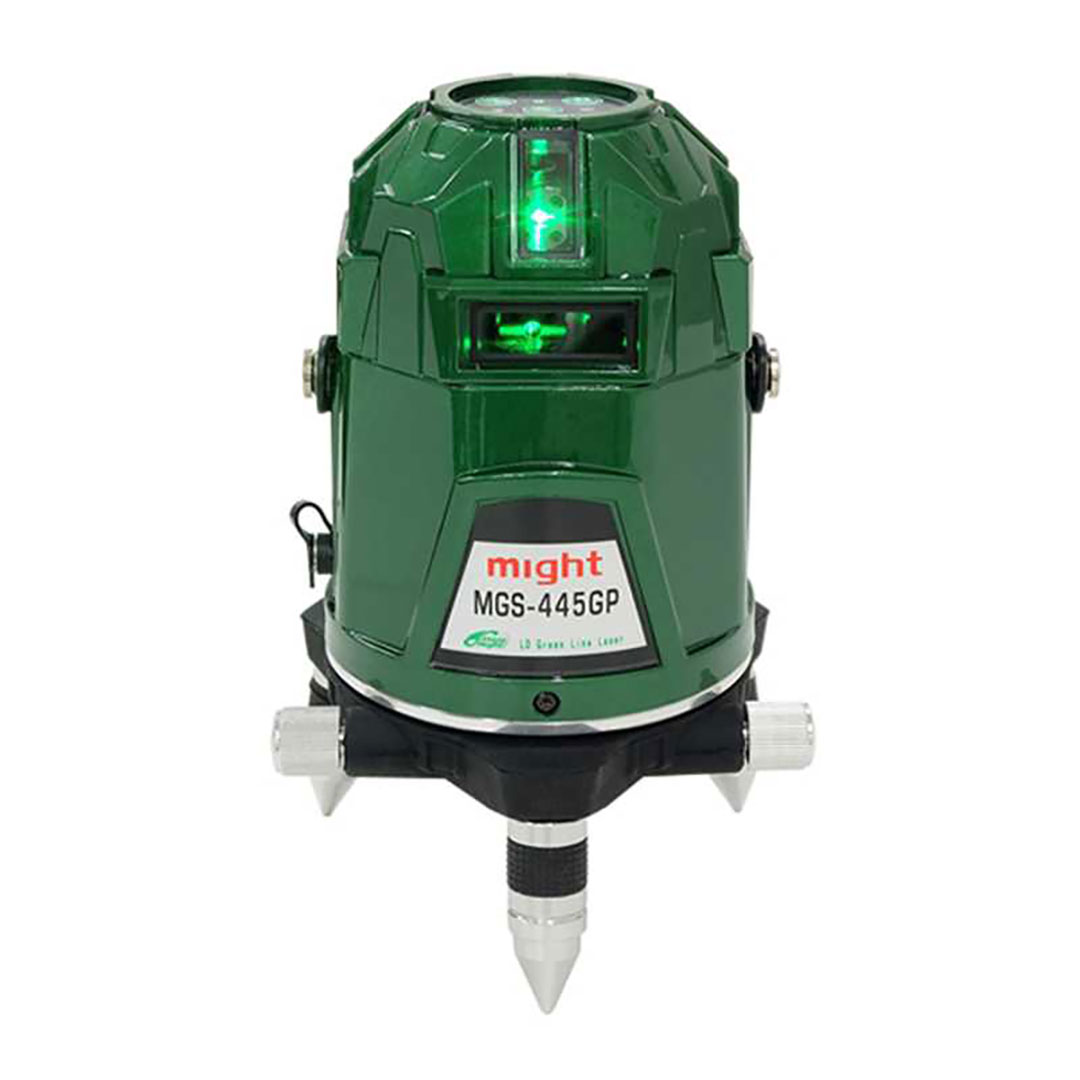超高輝度グリーンレーザー墨出器 水平全周 本体+受光器+三脚セット マイト工業 MGS-445GP-RT