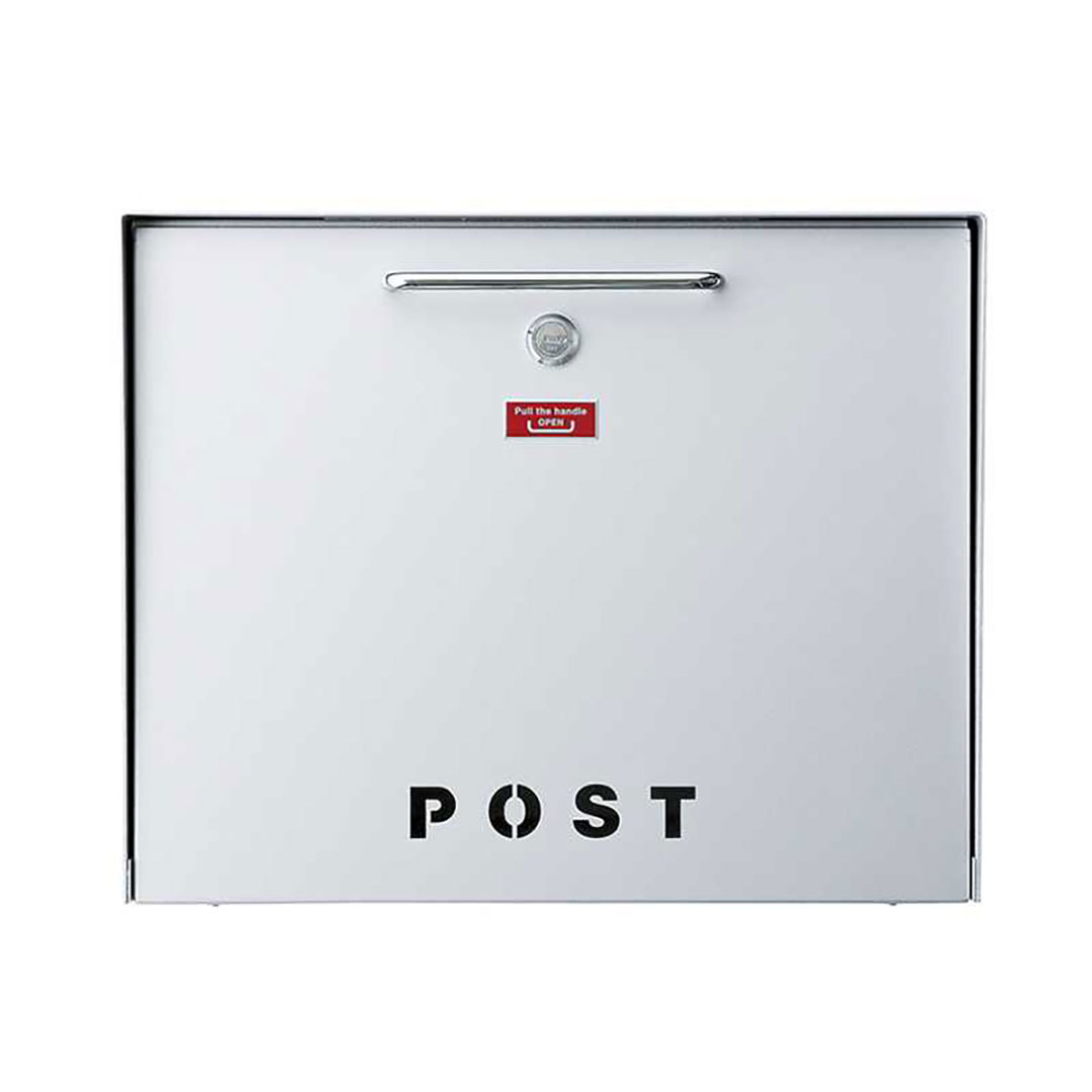 美濃クラフト 郵便ポスト Deturn デターン 前入前出 錠付取手 シティブルー DTN-CB