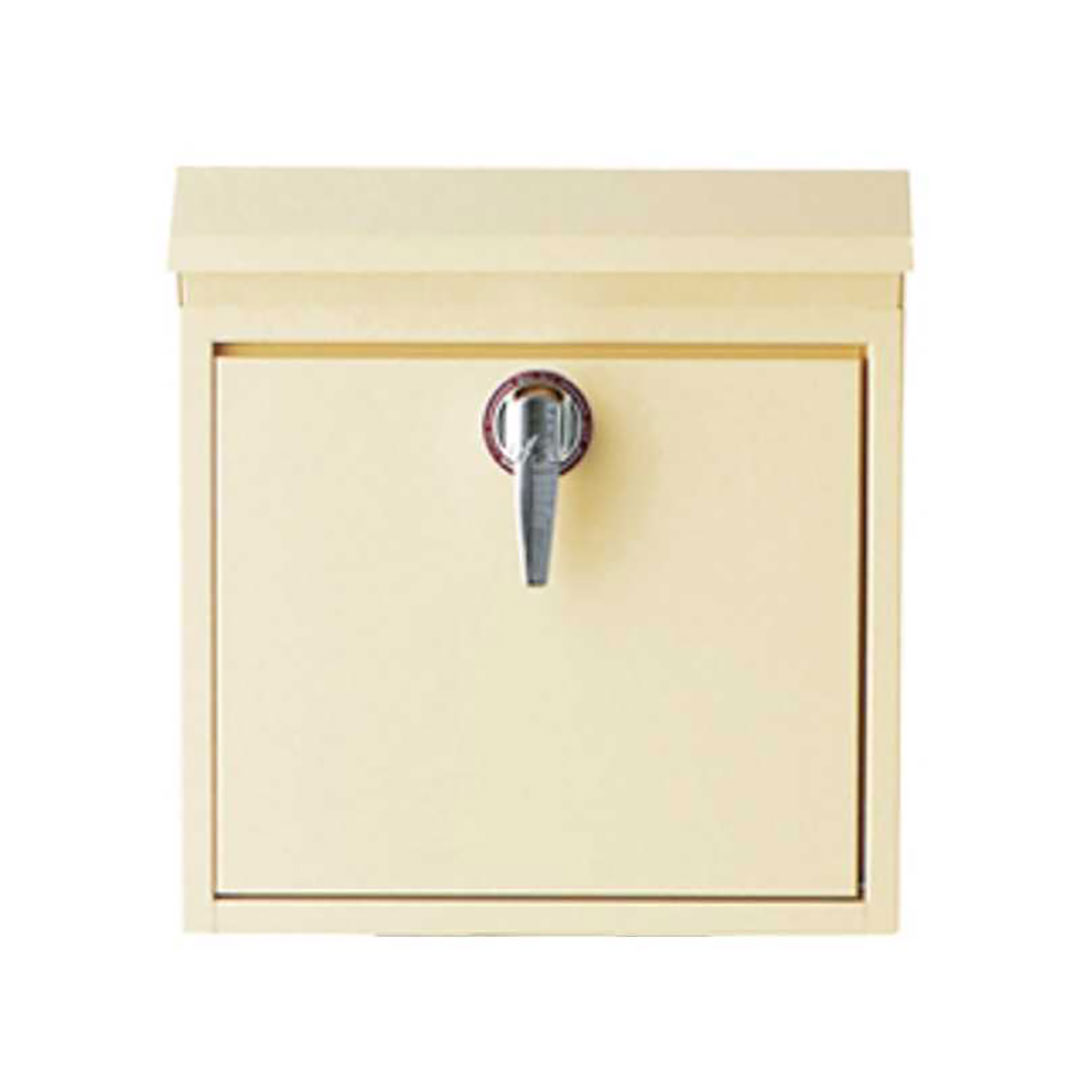 美濃クラフト 郵便ポスト POMO ポモ 上入前出 シリンダー錠付取手 シティブルー POM-CB