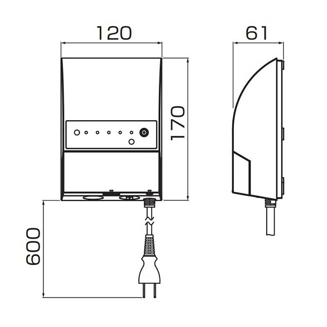 美濃クラフト 12Ｖ変圧器 XT-35W トランス インゴットライト･ルミライン専用