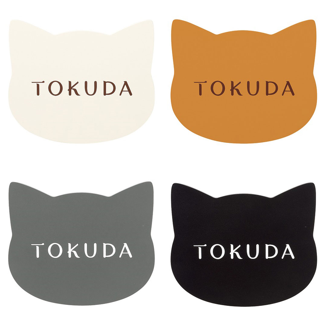 オーダー表札「ねこ表札･ねこ顔」 NEKO-1 美濃クラフト 濃い顔表札 みのザロック対応