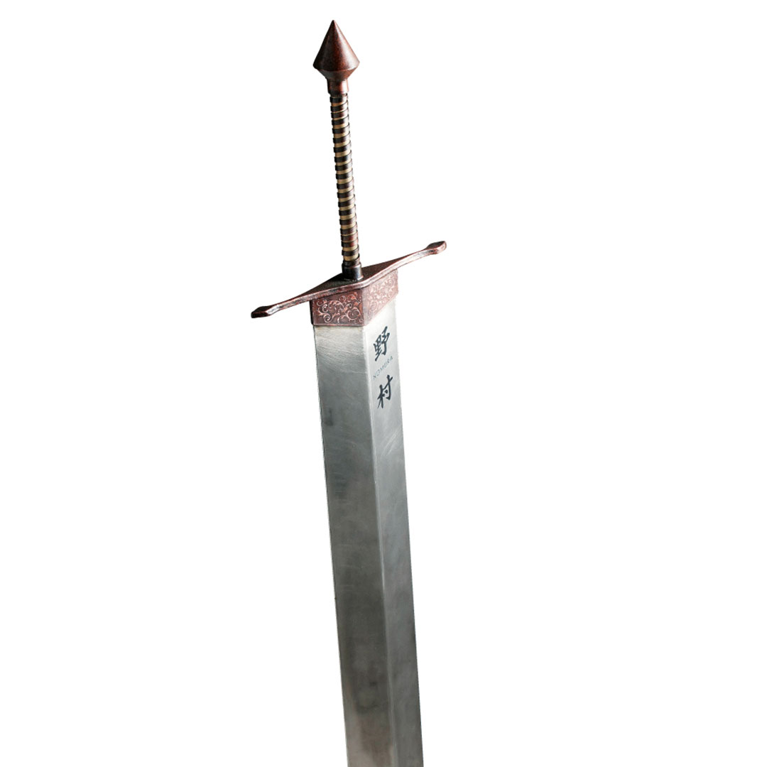 オーダー表札「伝説の聖剣」 YSK-1 美濃クラフト 男前表札 勇者の剣 冒険