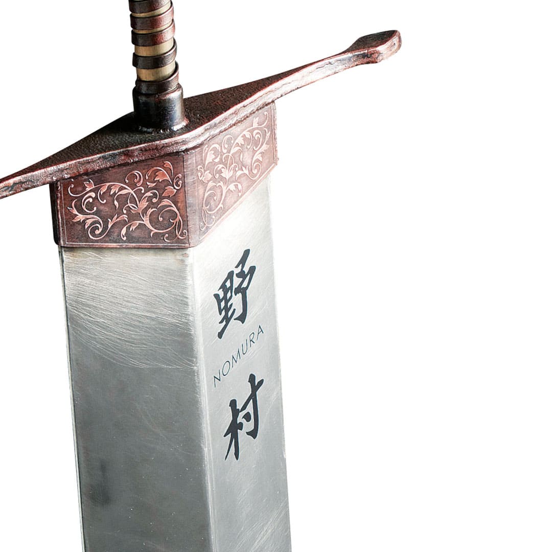 オーダー表札「伝説の聖剣」 YSK-1 美濃クラフト 男前表札 勇者の剣 冒険