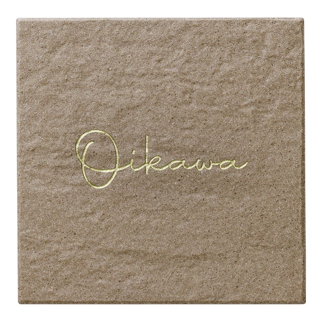 オーダー表札「ナチュール」 TNR-3 美濃クラフト ナチュラル タイル表札 みのザロック対応