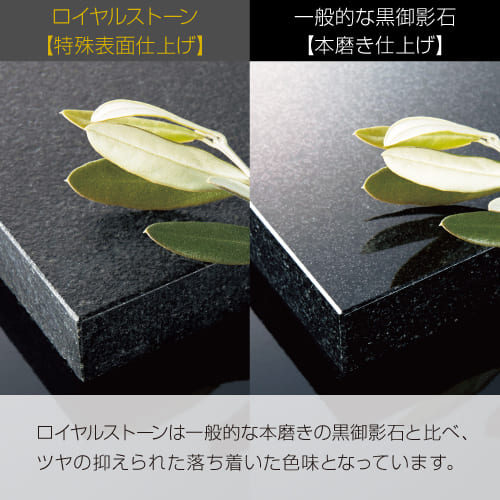 オーダー表札「チタンノヴァ」 JTP-21 美濃クラフト 黒御影石＋チタンダル表札