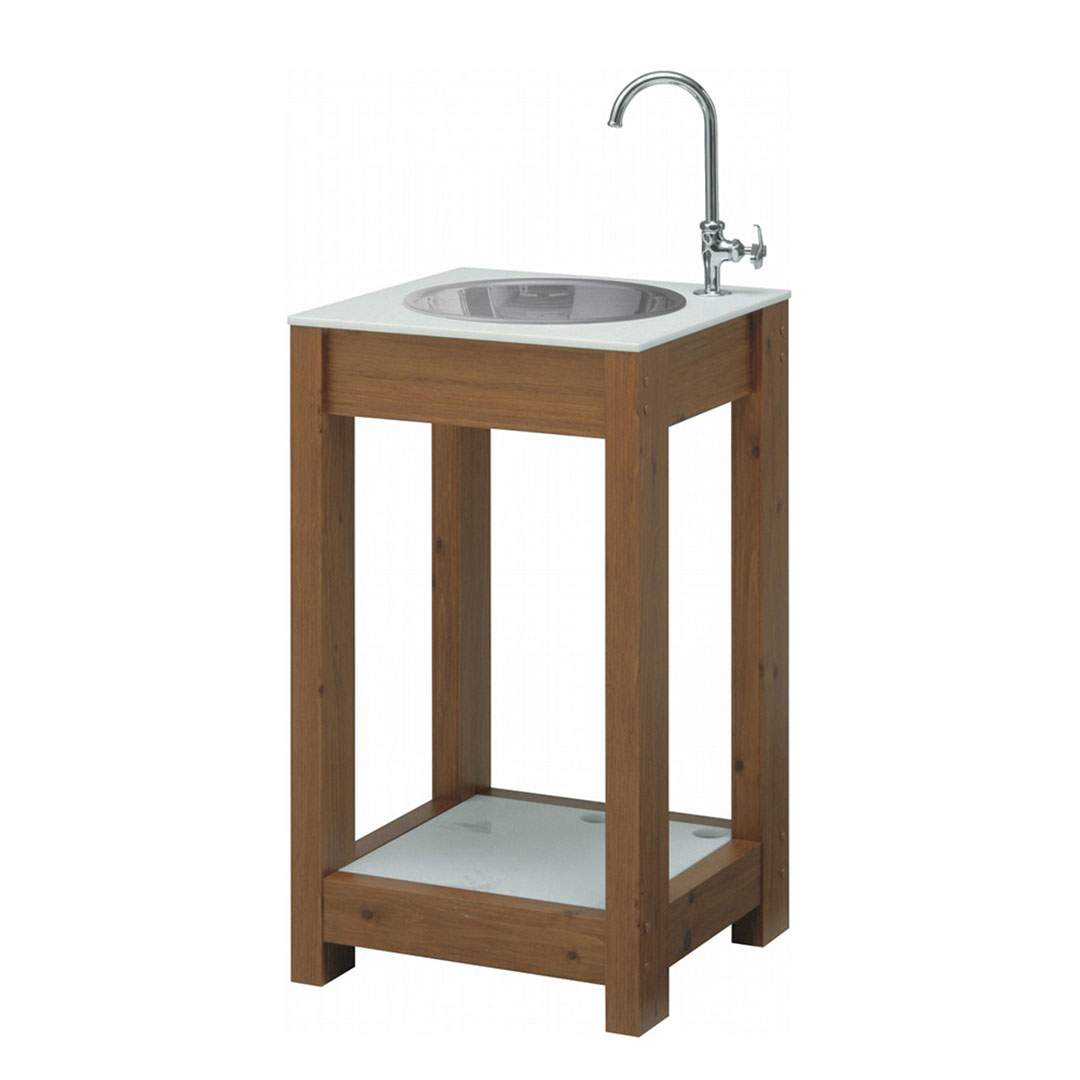 エバーアートウッド ガーデンシンク こだわり板(小･フレーム)タイプ ナチュラルパイン 16093800 タカショー（法人限定）