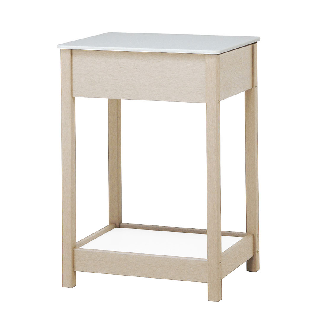 エバーエコウッド カウンター(小) ホワイト 14757100 タカショー（法人限定）