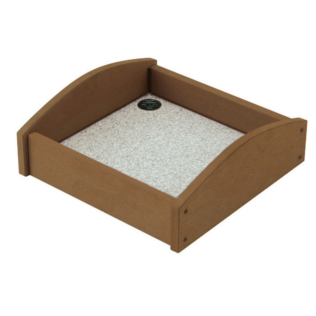 エバーエコウッド 水受け 4型 アーチ ナチュラル ECU-4 14649900 タカショー（法人限定）