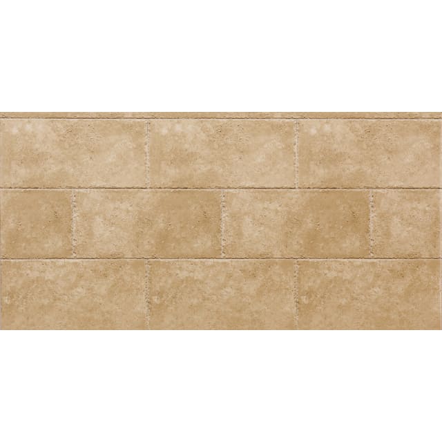 【色柄】タイルトラバーチン(石柄)