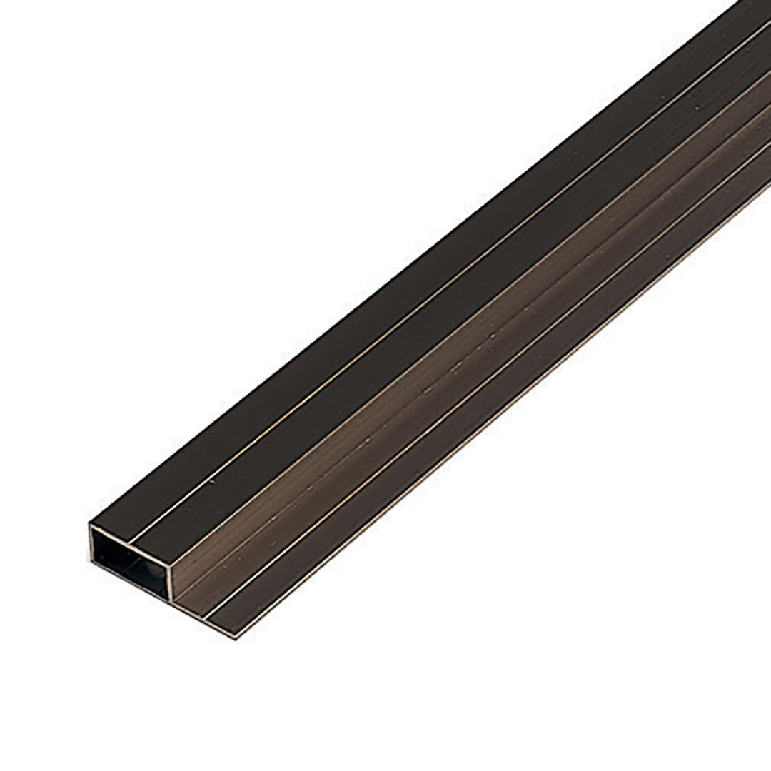 エバーアートボード 壁貼り用アルミ胴縁 10mm厚 L3700mm 長尺 KAB-105 ブロンズ 87630300 タカショー（法人限定）