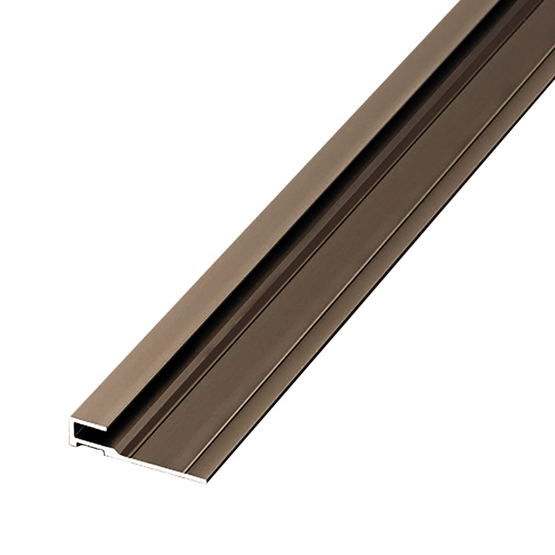 エバーアートボード 見切材 エンド用見切材 薄型 L3700mm ブロンズ 00222179 タカショー（法人限定）