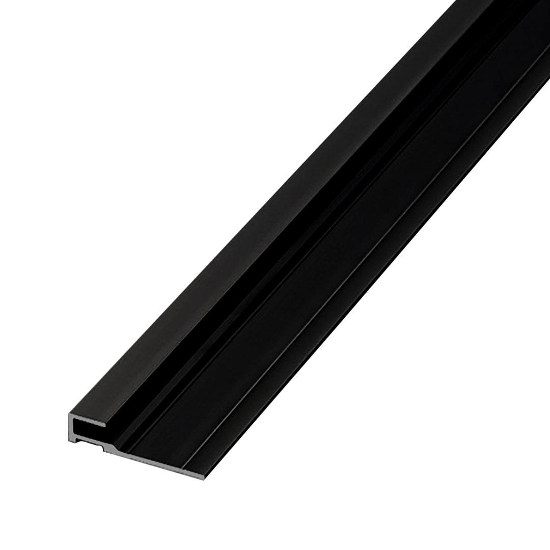 エバーアートボード 見切材 エンド用見切材 薄型 L3700mm ブラック 00222223 タカショー（法人限定）