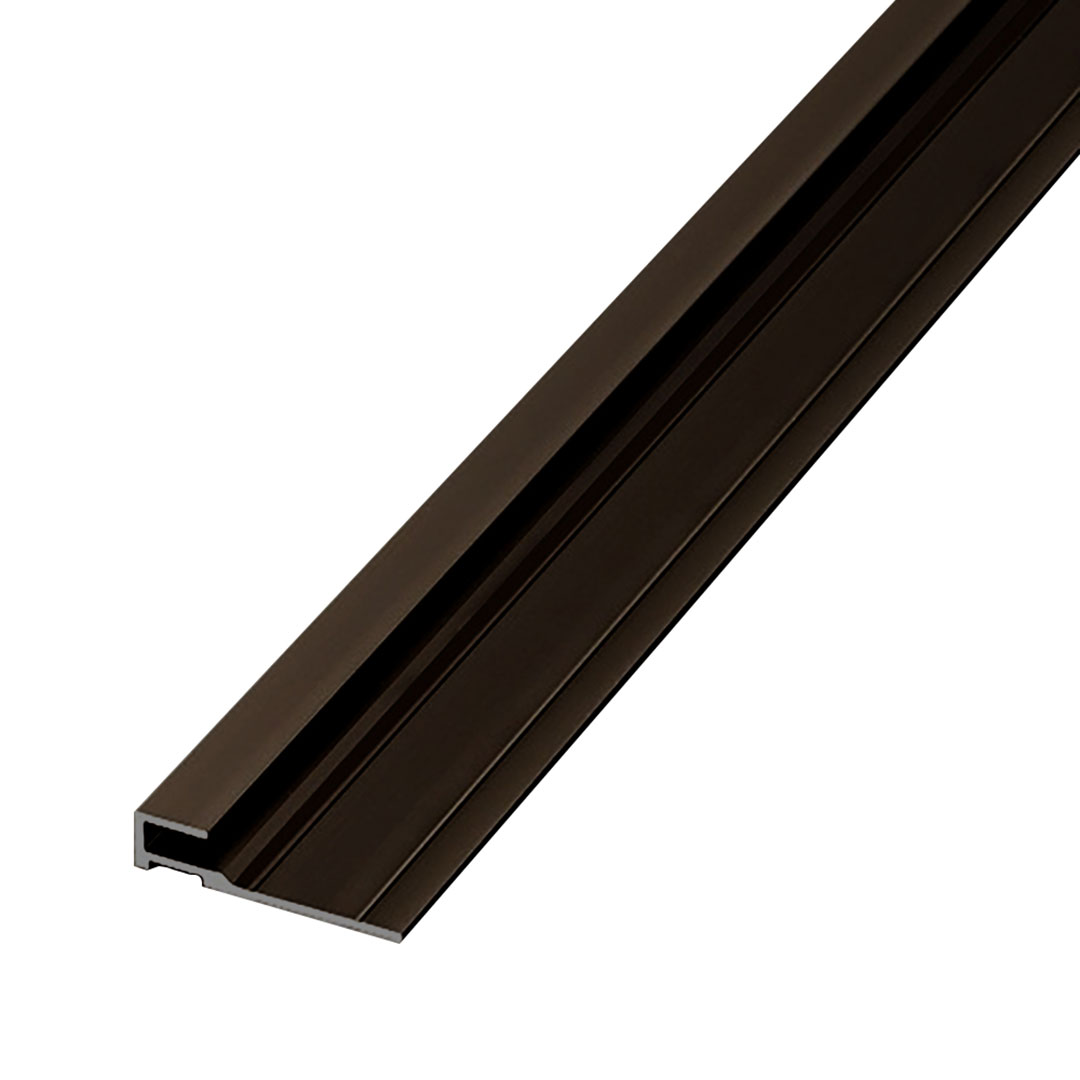 エバーアートボード 見切材 エンド用見切材 薄型 L3700mm ブラウン 00434657 タカショー（法人限定）