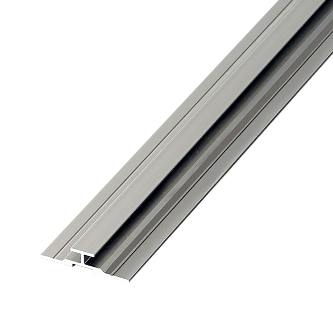 エバーアートボード 見切材 平目地ジョイント 薄型 L3700mm センタージョイント クリアシルバー 00222315 タカショー（法人限定）