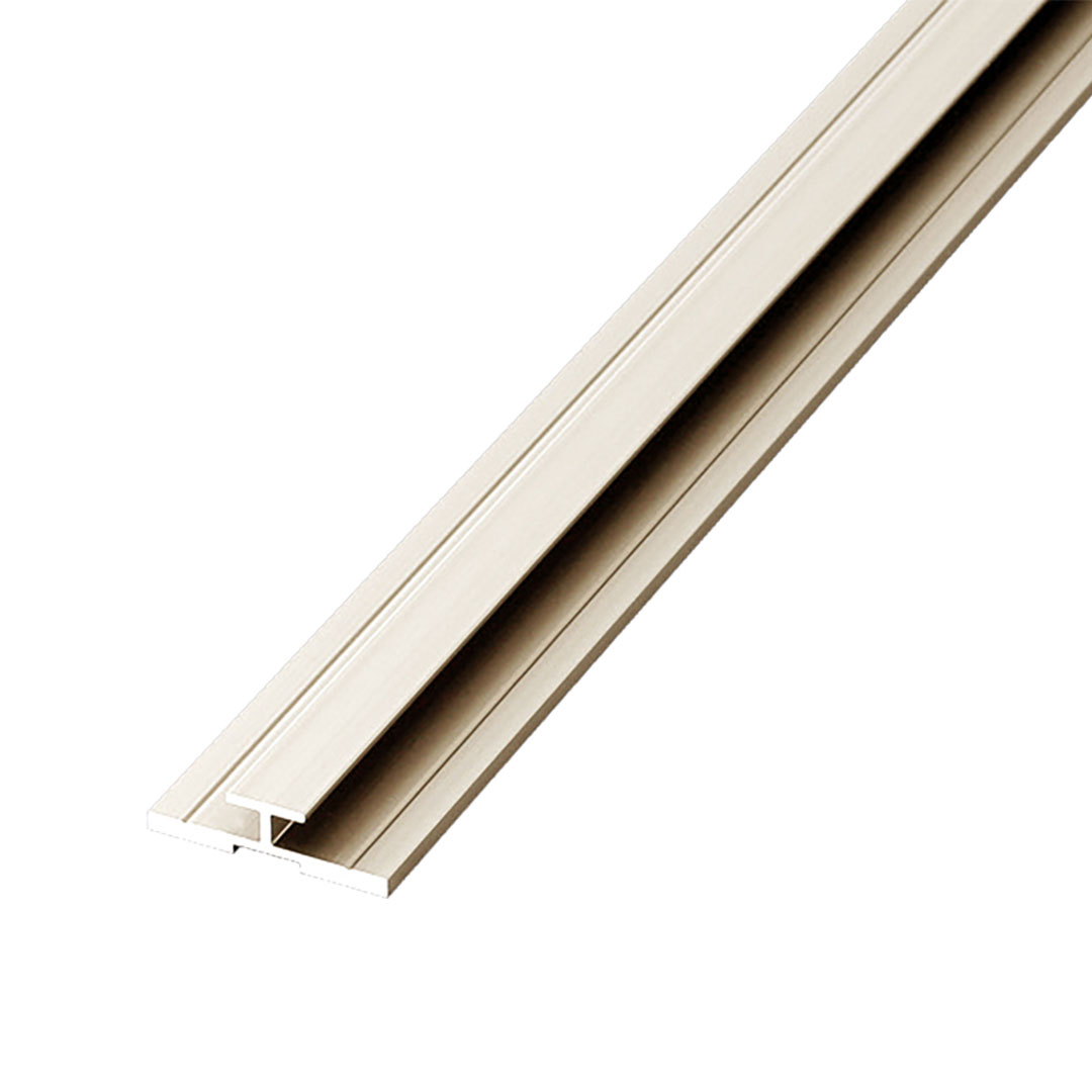 エバーアートボード 見切材 平目地ジョイント 薄型 L3700mm センタージョイント ホワイト 00432202 タカショー（法人限定）