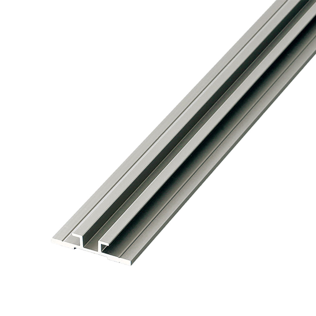 エバーアートボード 見切材 溝付ジョイント L3650mm センタージョイント クリアシルバー 00025497 タカショー（法人限定）