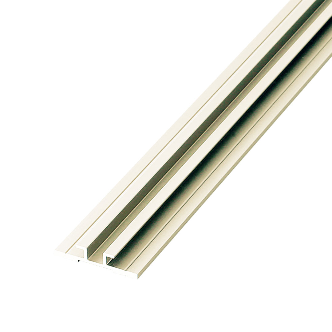 エバーアートボード 見切材 溝付ジョイント L3650mm センタージョイント ホワイト 00432158 タカショー（法人限定）