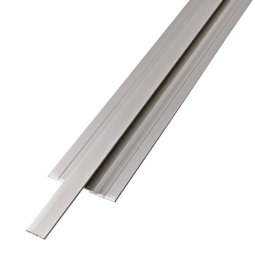 エバーアートボード 見切材 平目地ジョイント 片側端部加工品 L300mm センタージョイント クリアシルバー 00335831 タカショー（法人限定）