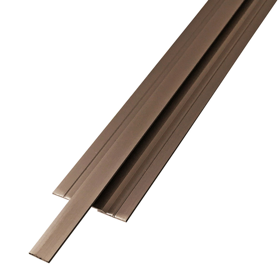 エバーアートボード 見切材 平目地ジョイント 片側端部加工品 L300mm センタージョイント ブロンズ 00335824 タカショー（法人限定）