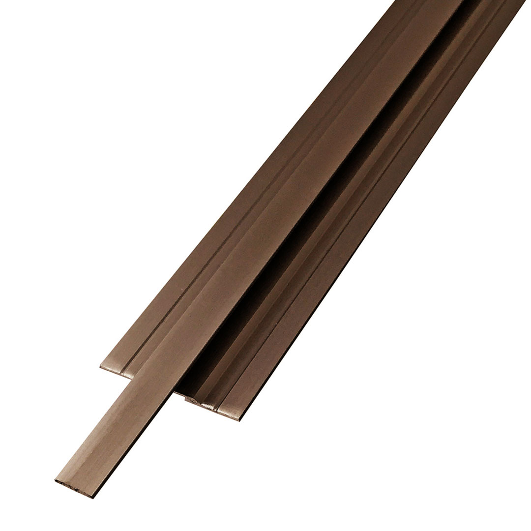エバーアートボード 見切材 平目地ジョイント 片側端部加工品 L300mm センタージョイント ブラウン 00434725 タカショー（法人限定）