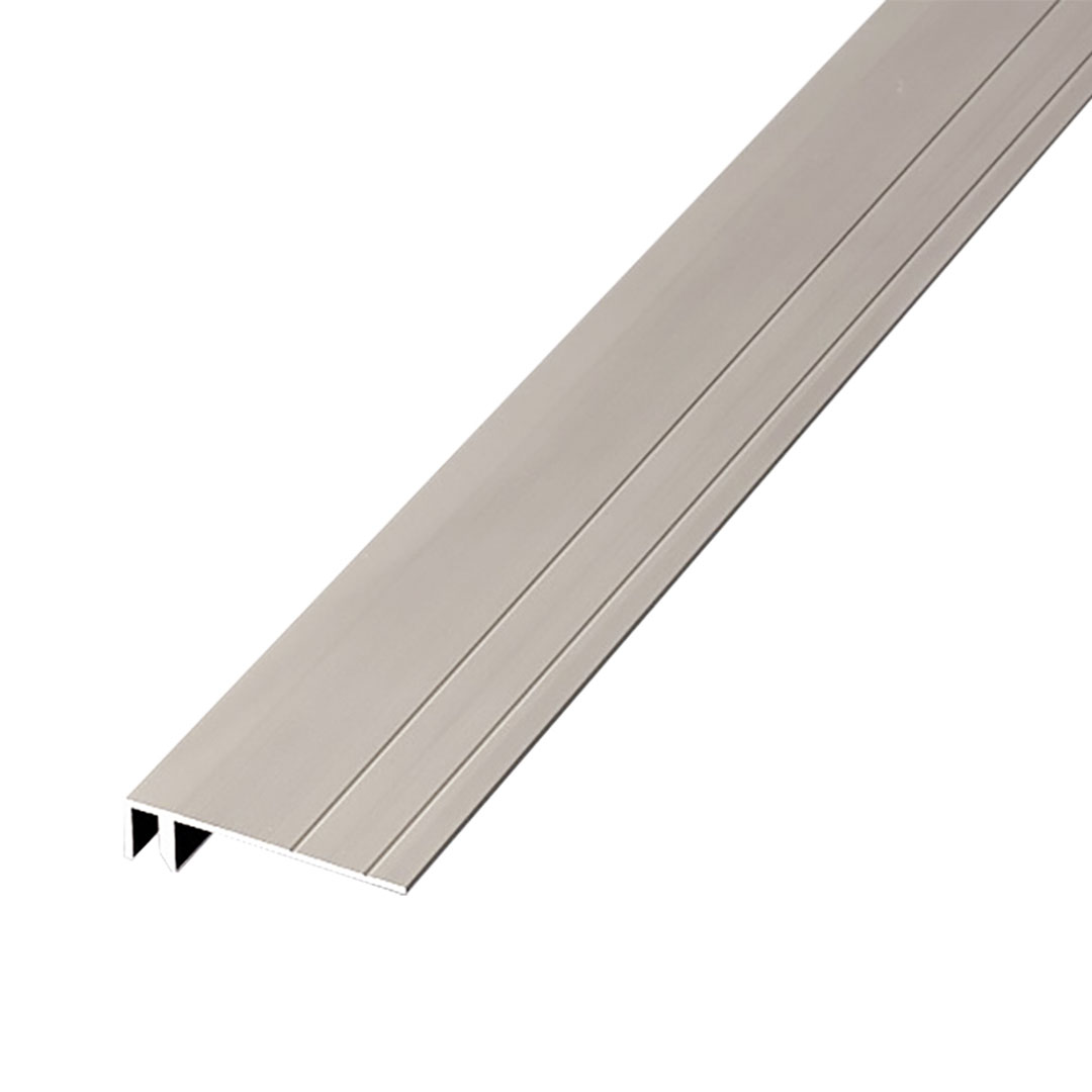 エバーアートボード 見切材 ロング薄型 L3700mm 天端用見切材 クリアシルバー 00222285 タカショー（法人限定）