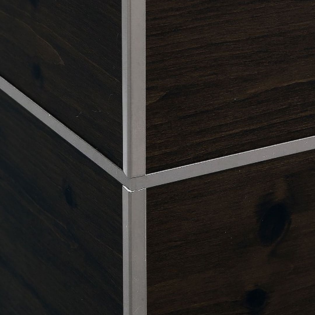 エバーアートボード 見切材 平目地ジョイントコーナー用 L600mm コーナー一体型見切材 クリアシルバー 00263042 タカショー（法人限定）