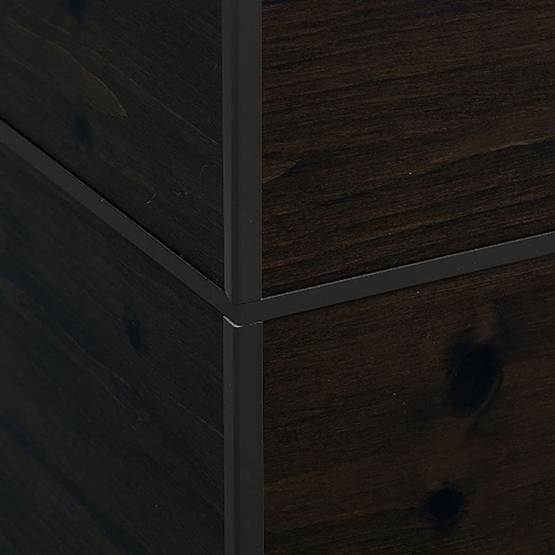 エバーアートボード 見切材 平目地ジョイントコーナー用 L600mm コーナー一体型見切材 ブラック 00263066 タカショー（法人限定）