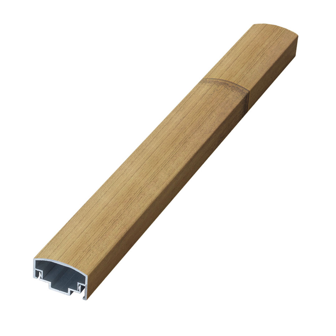 エバーアートボード 押え縁 30×15R エンド L3650mm ゴマ竹 00026180 タカショー（法人限定）