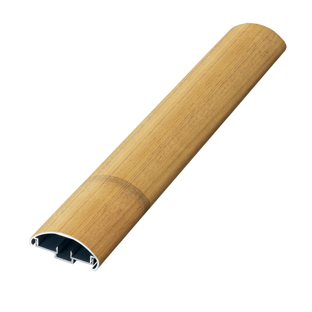 エバーアートボード 丸竹 押え縁 半割竹 エンド L3650mm ゴマ竹 00026364 タカショー（法人限定）