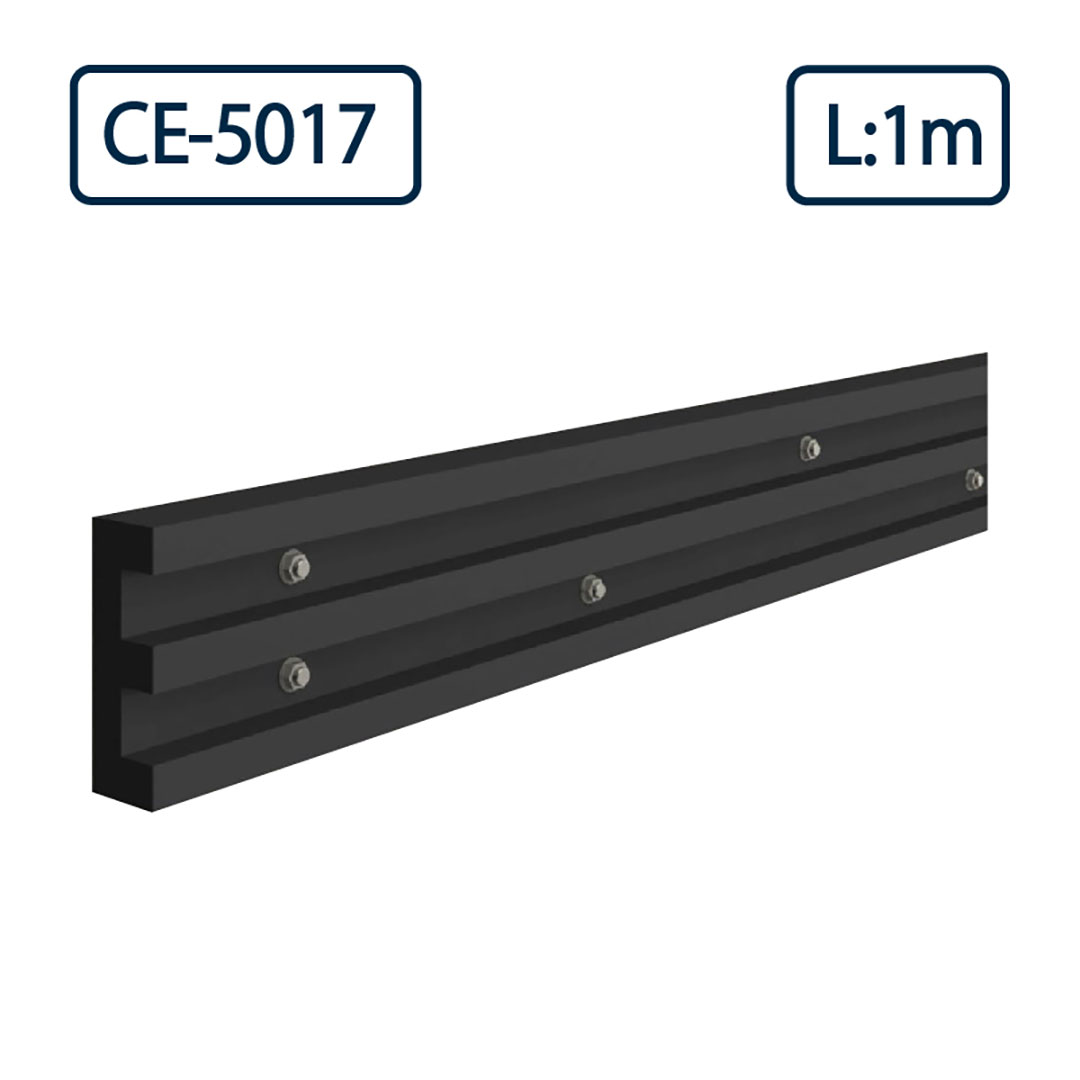 カーストッパー CEタイプ 1m（無垢･E型）CE-5017 ナカ工業（法人限定）