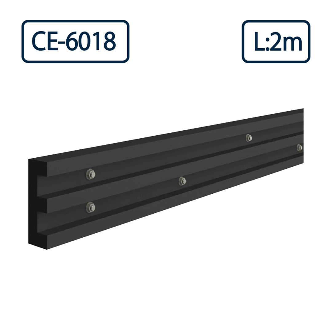 カーストッパー CEタイプ 2m（無垢･E型）CE-6018 ナカ工業（法人限定）