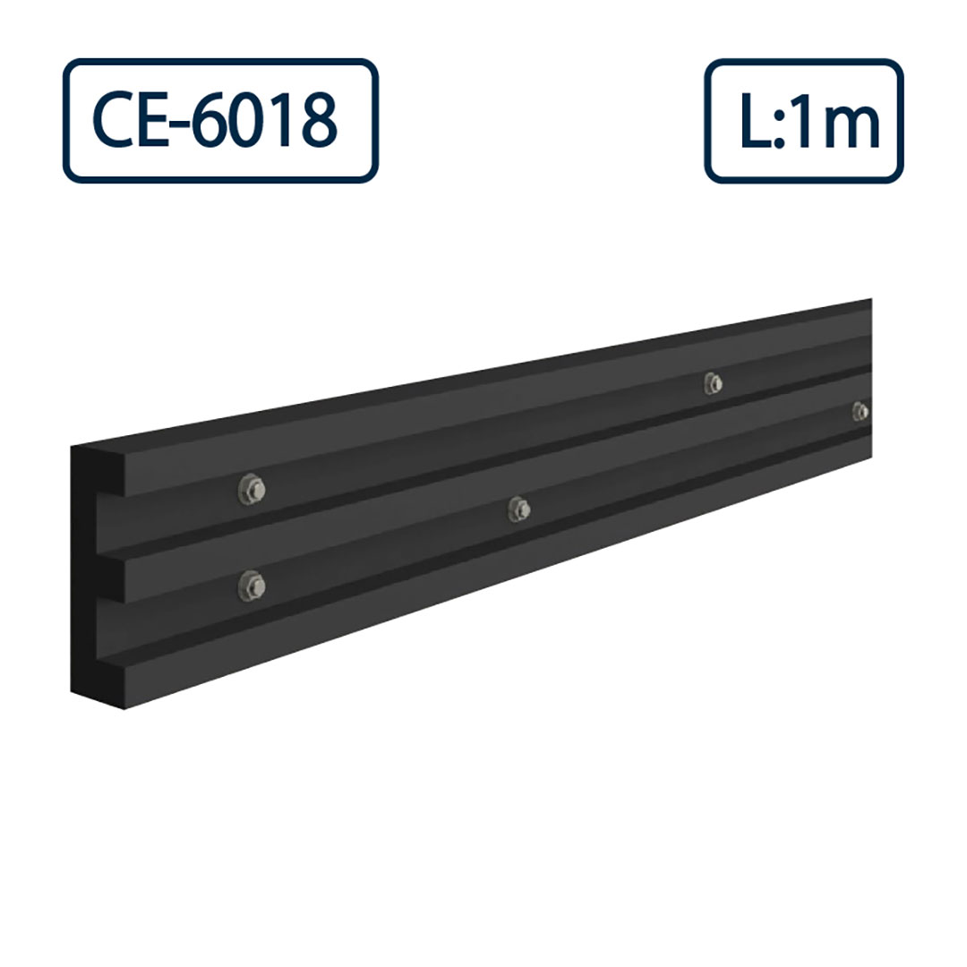 カーストッパー CEタイプ 1m（無垢･E型）CE-6018 ナカ工業（法人限定）