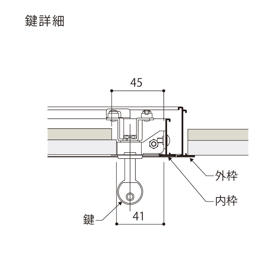 天井点検口 ハイハッチ 鍵付 シルバー SD HHSD-K3060 額縁 303×606 グレモン錠 点検口 ナカ工業