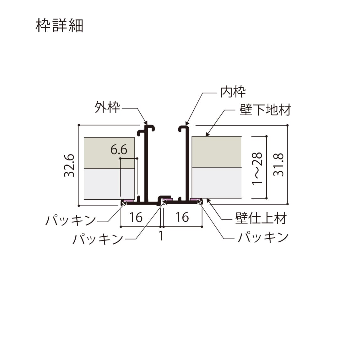 壁点検口 ウォールハッチ 鍵付 ホワイト WHT-303W 気密 粉体塗装仕上 303×303 白 A4等級 点検口 ナカ工業