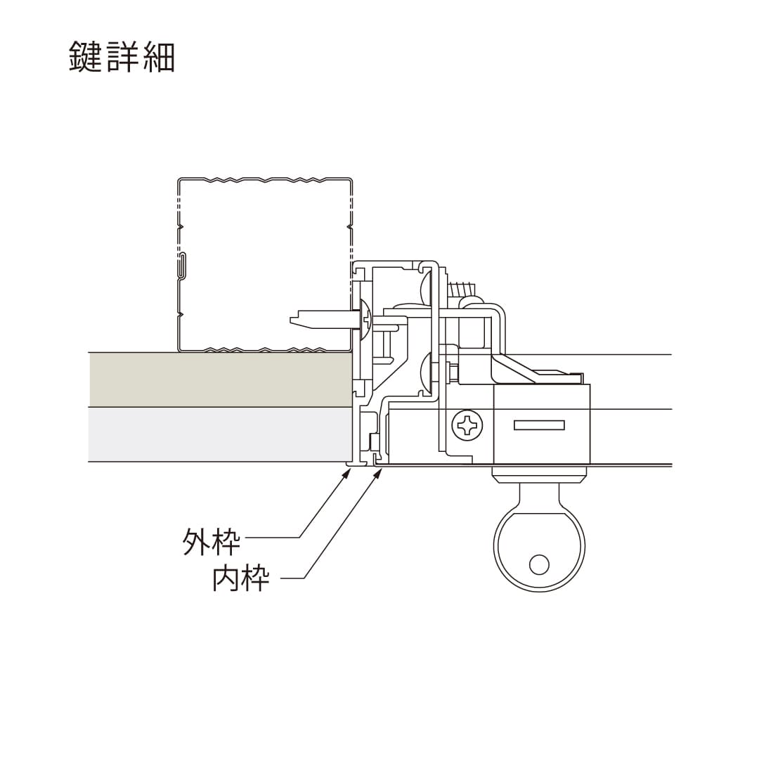 壁点検口 ウォールハッチ 鍵付 シルバー WHM-454 目地 454×454 軽量 点検口 ナカ工業