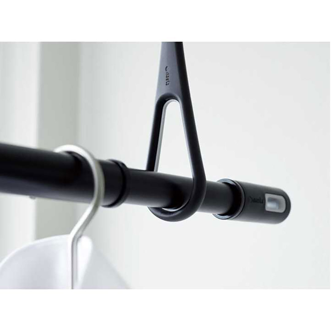 ナスタ(NASTA) エアフープ(AirHoop) KS-NRP020-BKGR ブラック×グレー 天井取付タイプ KS-NRP020