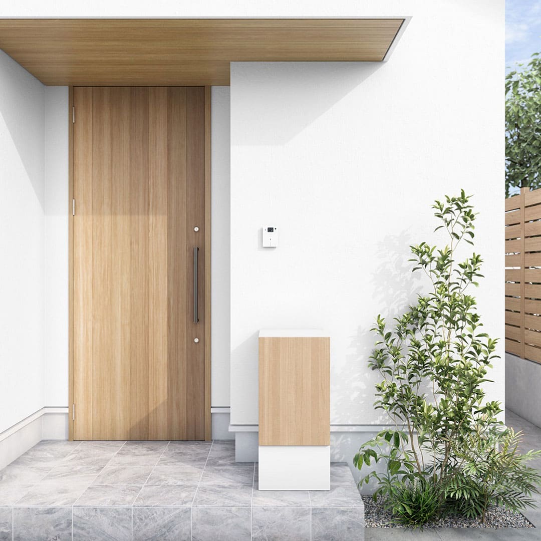 ナスタ 宅配ボックス用 幅木 H250 Lサイズ用 KS-TL05-FH250-L-W ホワイト（Nasta Box＋POST・Nasta Box LIGHT 専用）