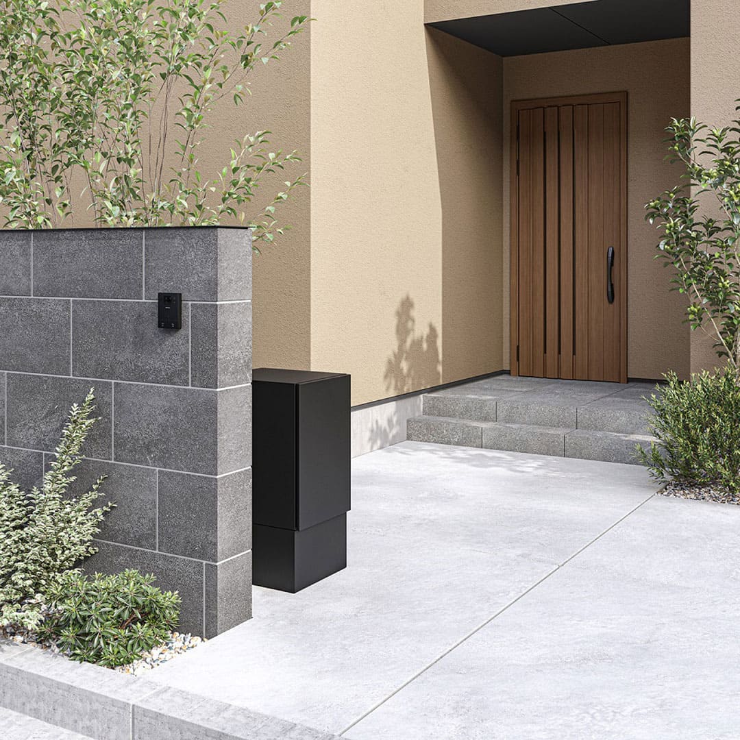 ナスタ 宅配ボックス用 幅木 H250 Lサイズ用 KS-TL05-FH250-L-W ホワイト（Nasta Box＋POST・Nasta Box LIGHT 専用）