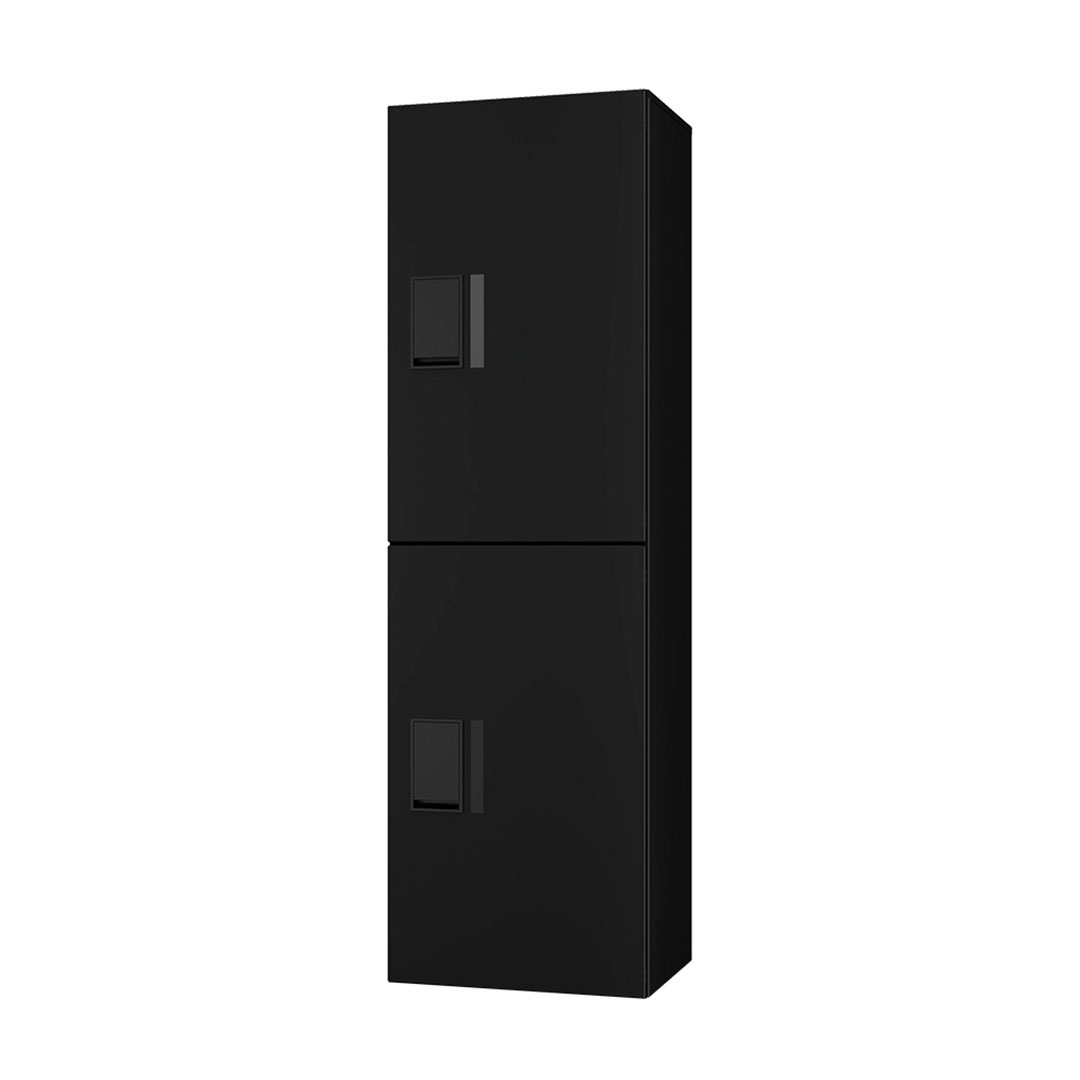 ナスタ Nasta Box プチ宅ユニット  KS-TL01R02A-BK H600mm×2タイプ（捺印無し）ブラック×ブラック 集合住宅用 宅配ボックス 前入前出