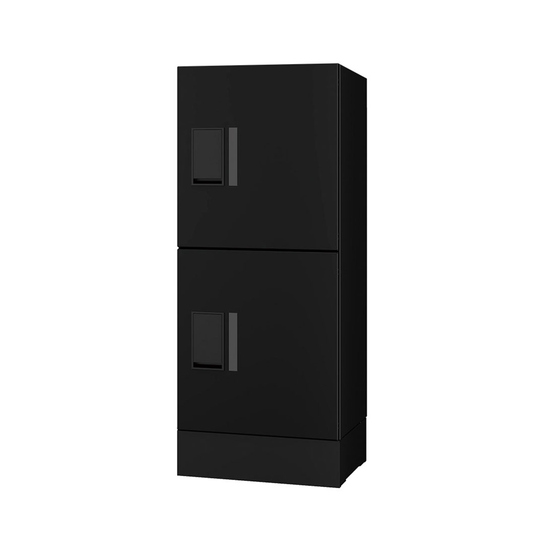 ナスタ Nasta Box プチ宅ユニット 専用 幅木 H100mmタイプ  KS-TL01FH100-BK ブラック 集合住宅用 宅配ボックス