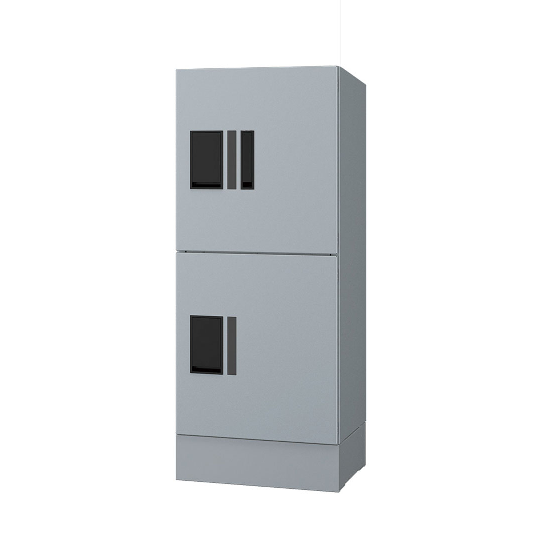 ナスタ Nasta Box プチ宅ユニット 専用 幅木 H100mmタイプ  KS-TL01FH100-SV シルバー 集合住宅用 宅配ボックス