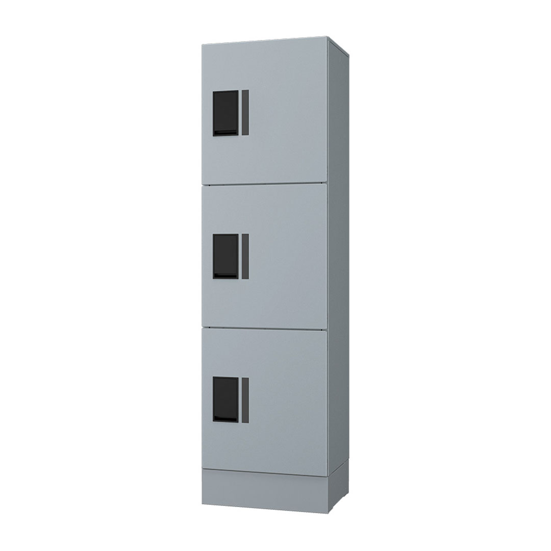 ナスタ Nasta Box プチ宅ユニット 専用 幅木 H100mmタイプ  KS-TL01FH100-SV シルバー 集合住宅用 宅配ボックス