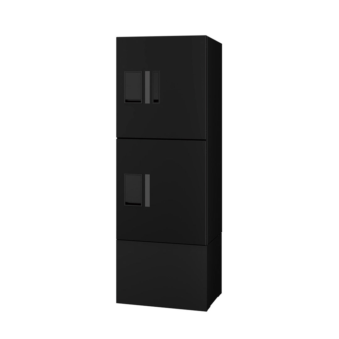 ナスタ Nasta Box プチ宅ユニット 専用 幅木 H250mmタイプ  KS-TL01FH250-BK ブラック 集合住宅用 宅配ボックス