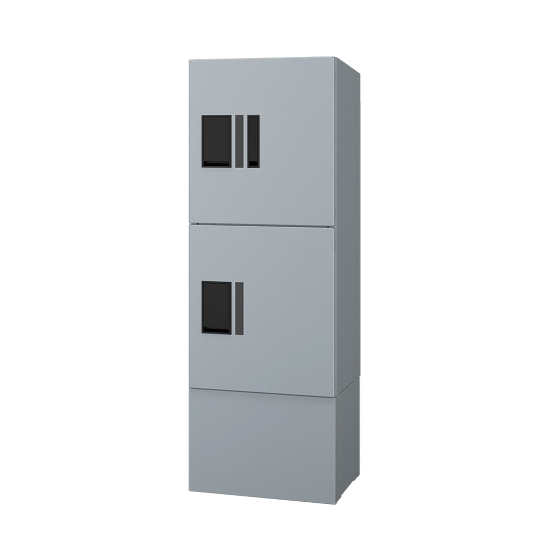 ナスタ Nasta Box プチ宅ユニット 専用 幅木 H250mmタイプ  KS-TL01FH250-SV シルバー 集合住宅用 宅配ボックス