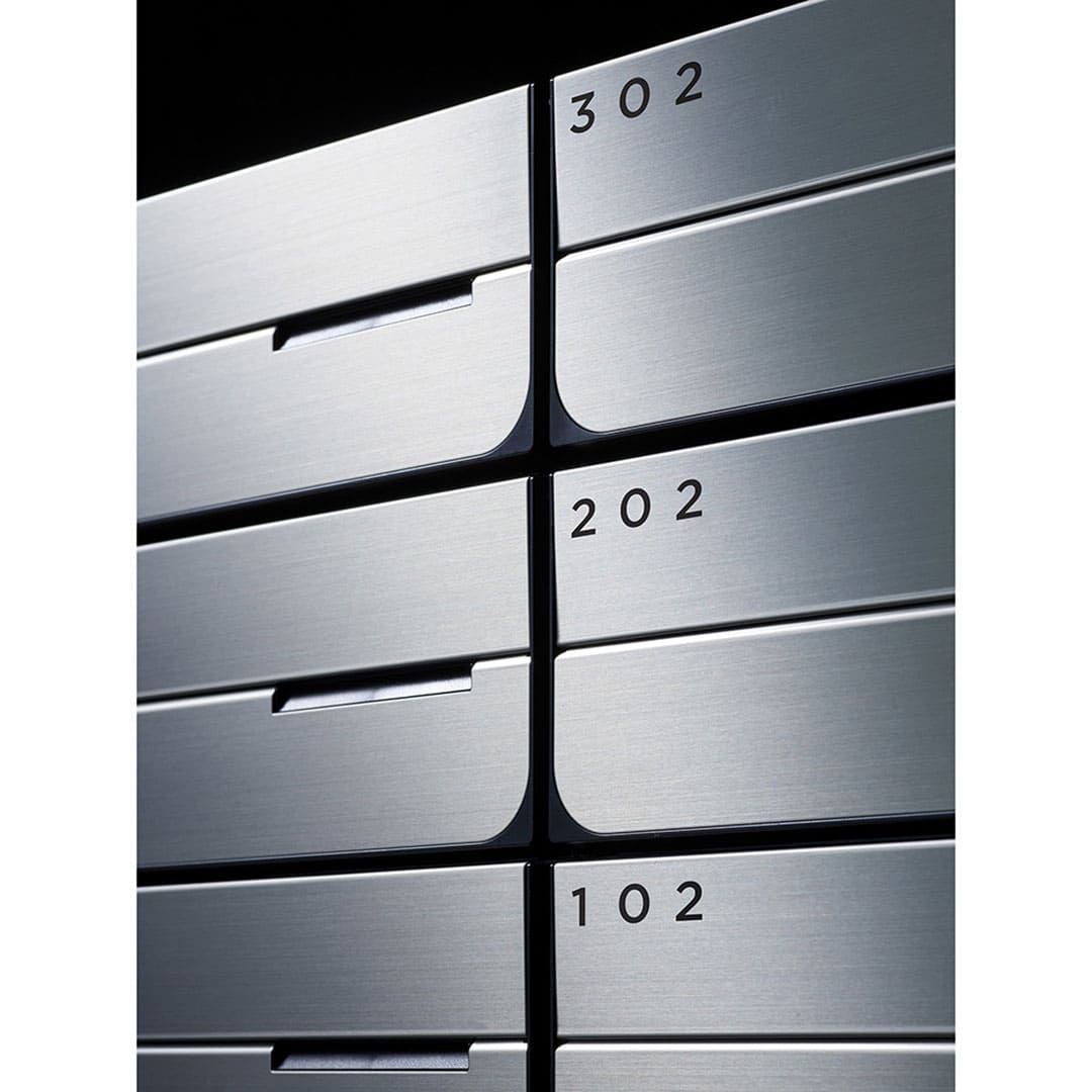 ナスタ ルームナンバー 切文字シール【数字 3桁】ヨコ型 ブラック KS-NGY-3-B【本体と同時購入で送料無料】