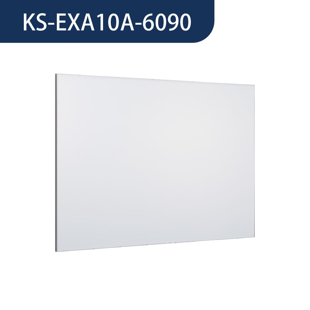 【受注生産】ナスタ 掲示板 マグネットボード アルミニウム 屋内用 900×600 ホワイト KS-EXA10A-6090C